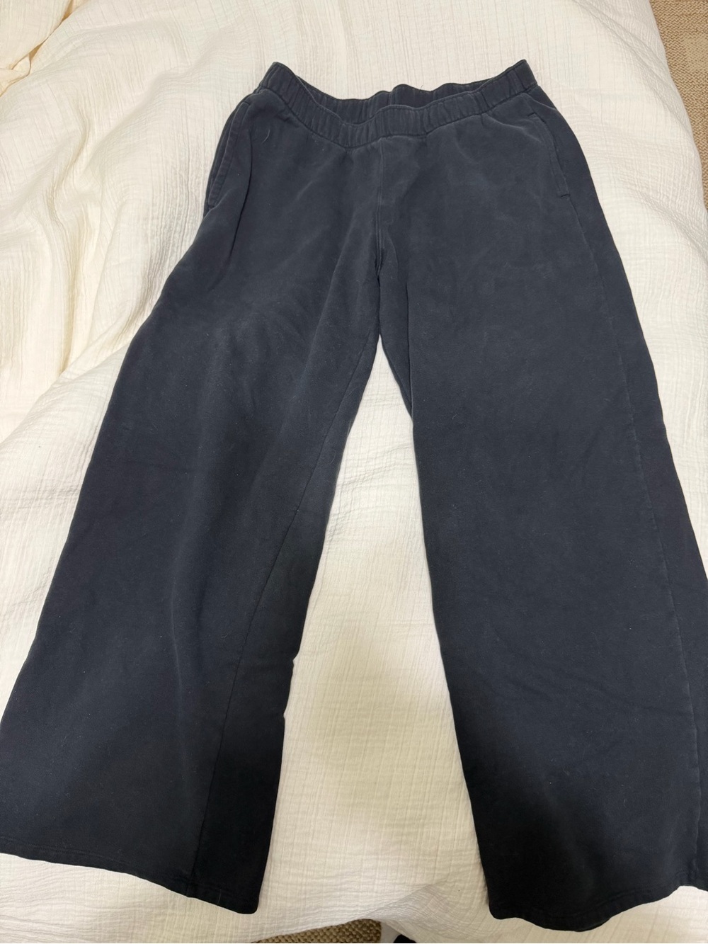 Hollister Black Fleece-Lined Pants